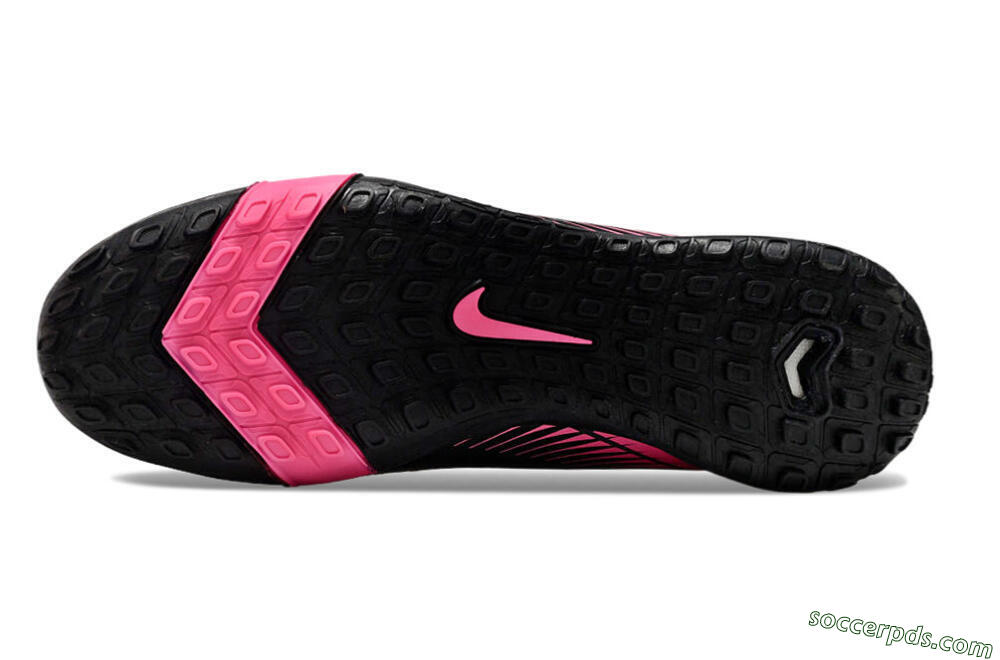 Nike Air Zoom Mercurial Superfly 10 Elite TF High-Tops Football Shoes - Black/Pink 6