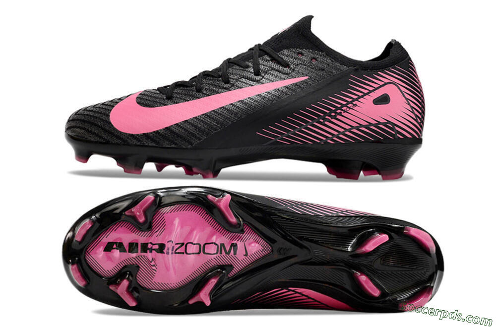 Nike Air Zoom Mercurial Vapor 16 Elite FG Low-Tops Football Boots - Black/Pink 0