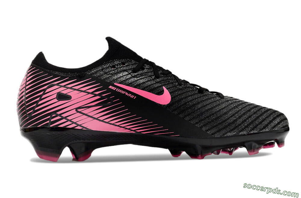 Nike Air Zoom Mercurial Vapor 16 Elite FG Low-Tops Football Boots - Black/Pink 7