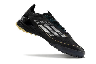 Adidas F50 Elite TF Low-Tops Football Shoes - Black/Yellow/White