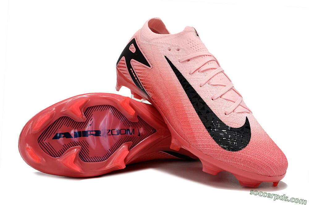 Nike Air Zoom Mercurial Vapor 16 Elite FG Low-Tops Football Boots - Pink/Black 3