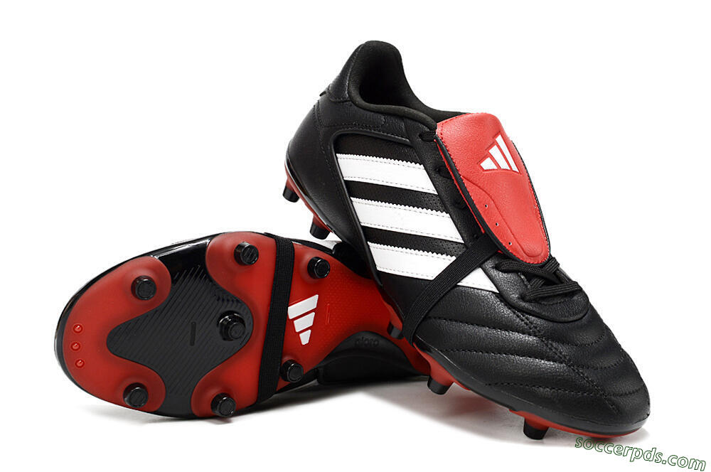 Adidas Copa Gloro 2 FG Low-Tops Football Boots - Black/White/Red 3