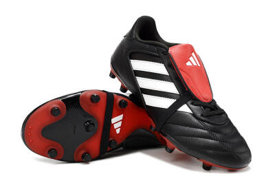 Adidas Copa Gloro 2 FG Low-Tops Football Boots - Black/White/Red