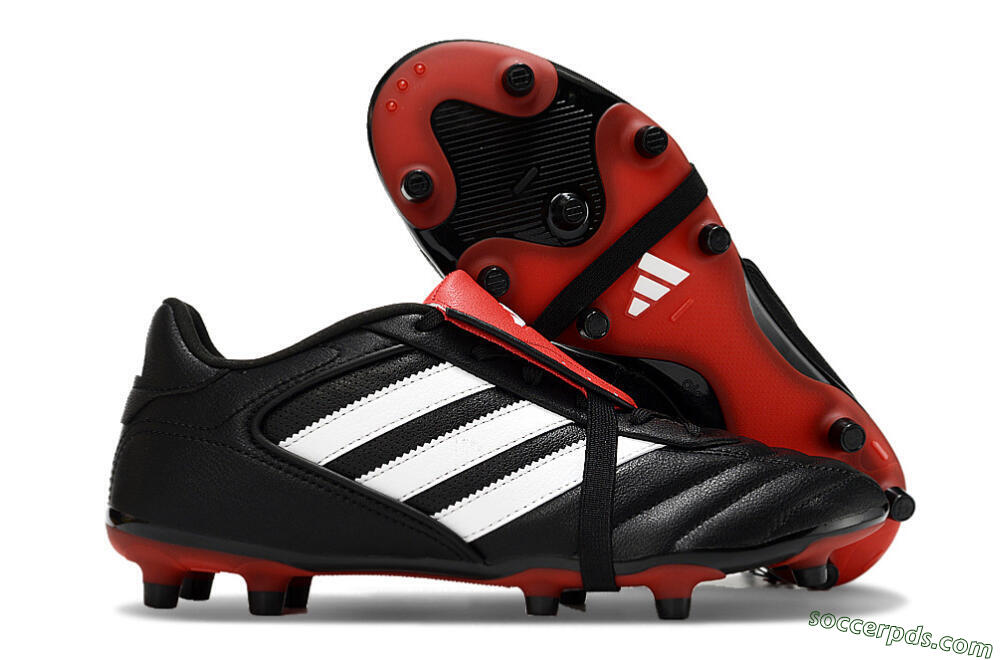 Adidas Copa Gloro 2 FG Low-Tops Football Boots - Black/White/Red 1