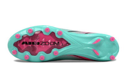 Nike Air Zoom Mercurial Superfly 10 Elite AG High-Tops Football Boots - Green/Pink/Black