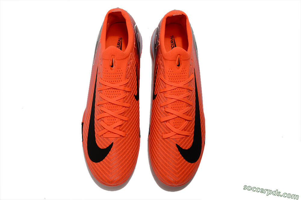 Nike Air Zoom Mercurial Vapor 16 Elite TF Low-Tops Football Shoes - Red/Black/White 5