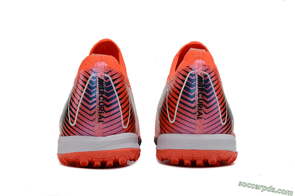 Nike Air Zoom Mercurial Vapor 16 Elite TF Low-Tops Football Shoes - Red/Black/White 6