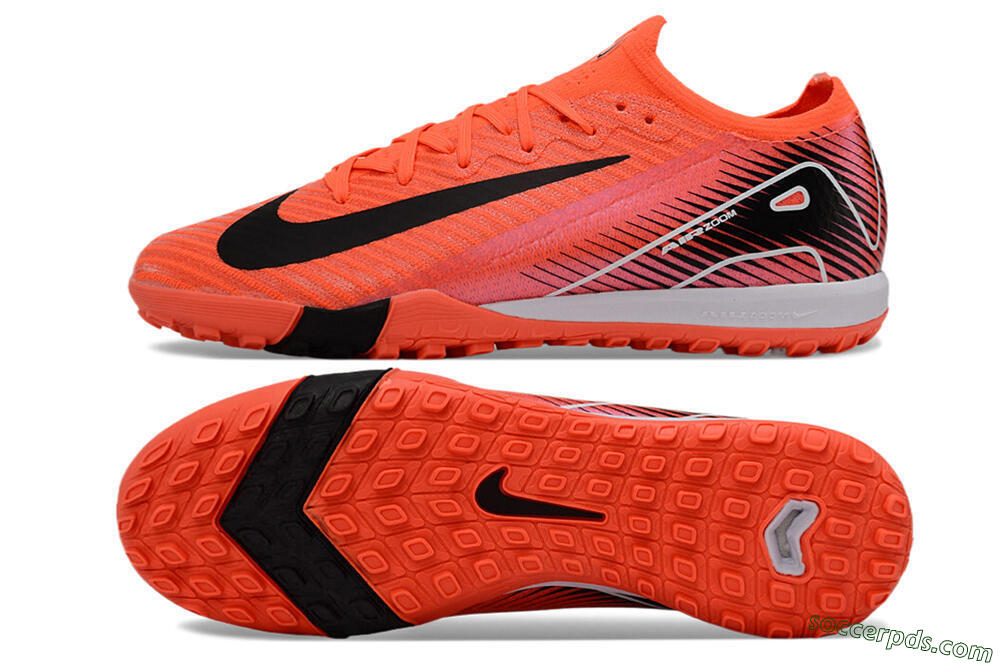 Nike Air Zoom Mercurial Vapor 16 Elite TF Low-Tops Football Shoes - Red/Black/White 0