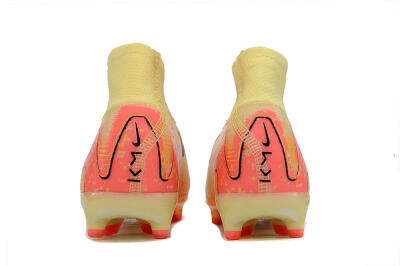 Nike Air Zoom Mercurial Superfly 10 Elite AG High-Tops Football Boots - Yellow/Pink/Black