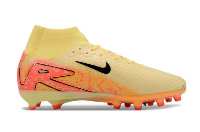 Nike Air Zoom Mercurial Superfly 10 Elite AG High-Tops Football Boots - Yellow/Pink/Black