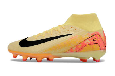 Nike Air Zoom Mercurial Superfly 10 Elite AG High-Tops Football Boots - Yellow/Pink/Black