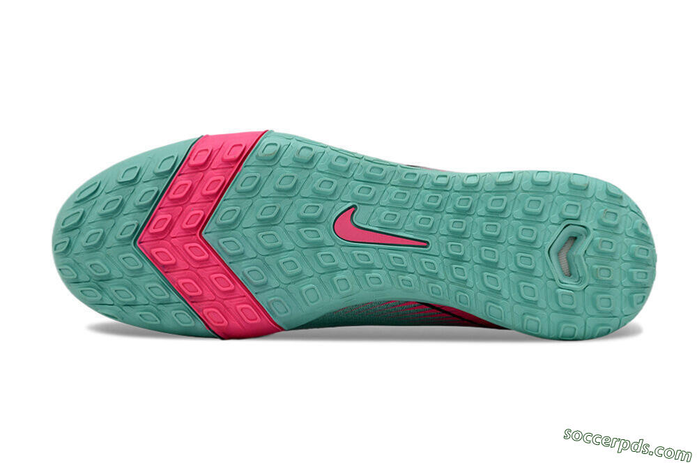 Nike Air Zoom Mercurial Superfly 10 Elite TF High-Tops Football Shoes - Green/Pink/Black 7