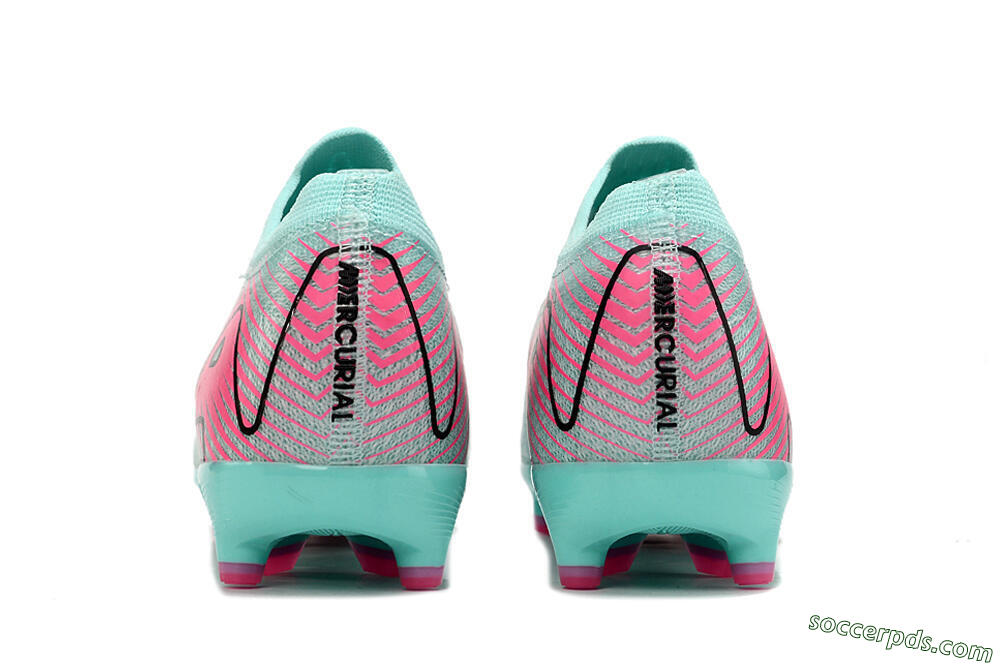 Nike Air Zoom Mercurial Vapor 16 Elite AG Low-Tops Football Boots - Green/Pink/Black 6
