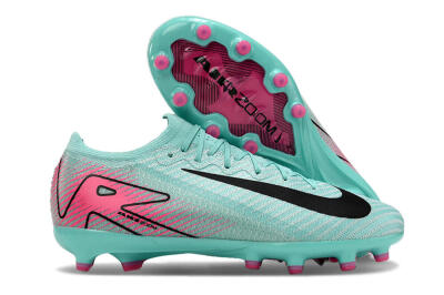 Nike Air Zoom Mercurial Vapor 16 Elite AG Low-Tops Football Boots - Green/Pink/Black
