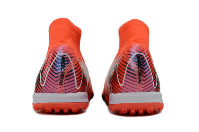 Nike Air Zoom Mercurial Superfly 10 Elite TF High-Tops Football Shoes - Red/Black/White