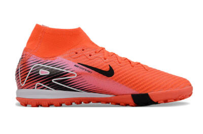 Nike Air Zoom Mercurial Superfly 10 Elite TF High-Tops Football Shoes - Red/Black/White