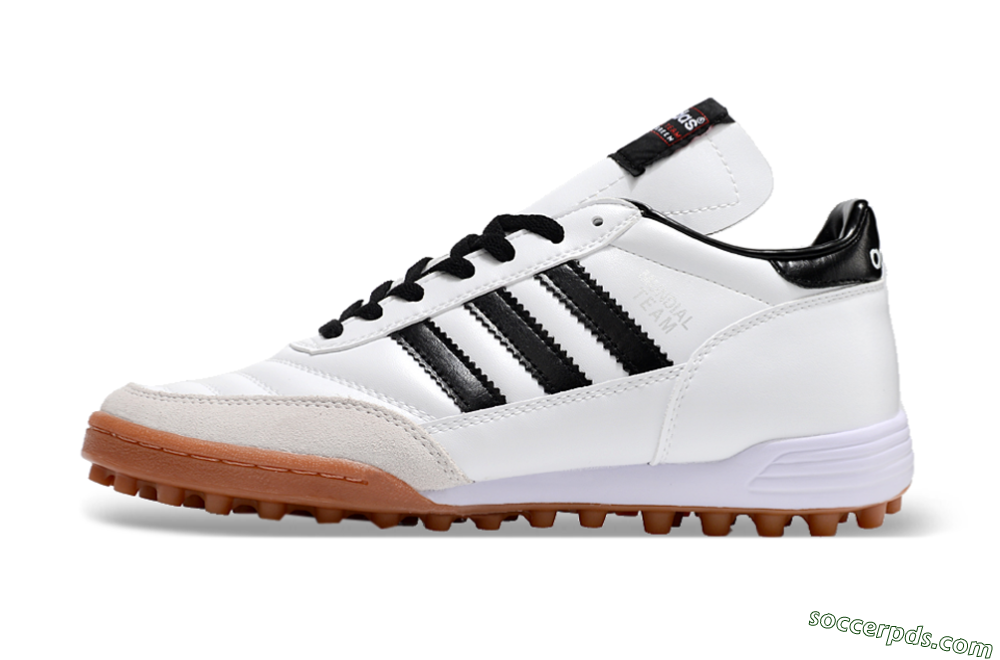 Adidas Mundial Team Astro TF Low-Tops Football Shoes - Black/White 2