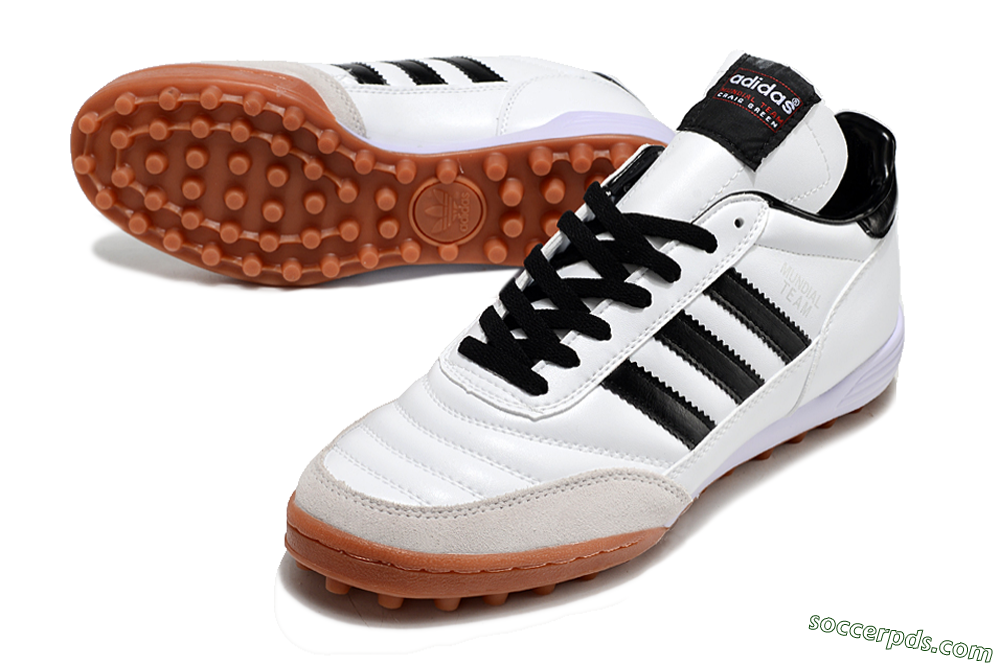 Adidas Mundial Team Astro TF Low-Tops Football Shoes - Black/White 1