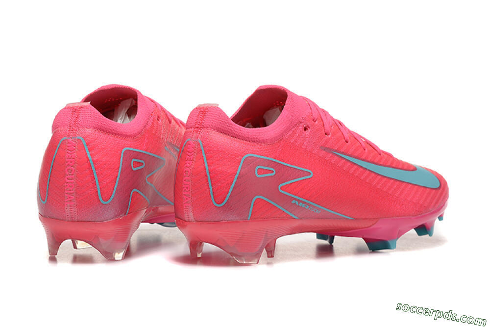 Nike Air Zoom Mercurial Vapor 16 Elite FG High-Tops Football Boots - Pink/Mint 9