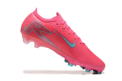 Nike Air Zoom Mercurial Vapor 16 Elite FG High-Tops Football Boots - Pink/Mint