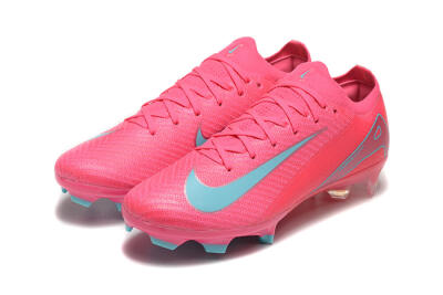 Nike Air Zoom Mercurial Vapor 16 Elite FG High-Tops Football Boots - Pink/Mint