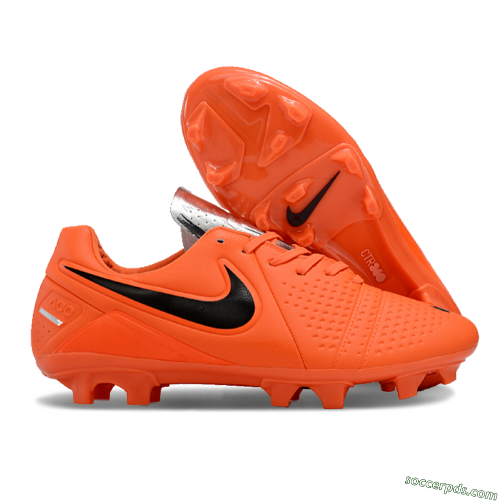 Nike CTR360 Maestri III FG Low-Tops Football Boots - Orange/Black 1