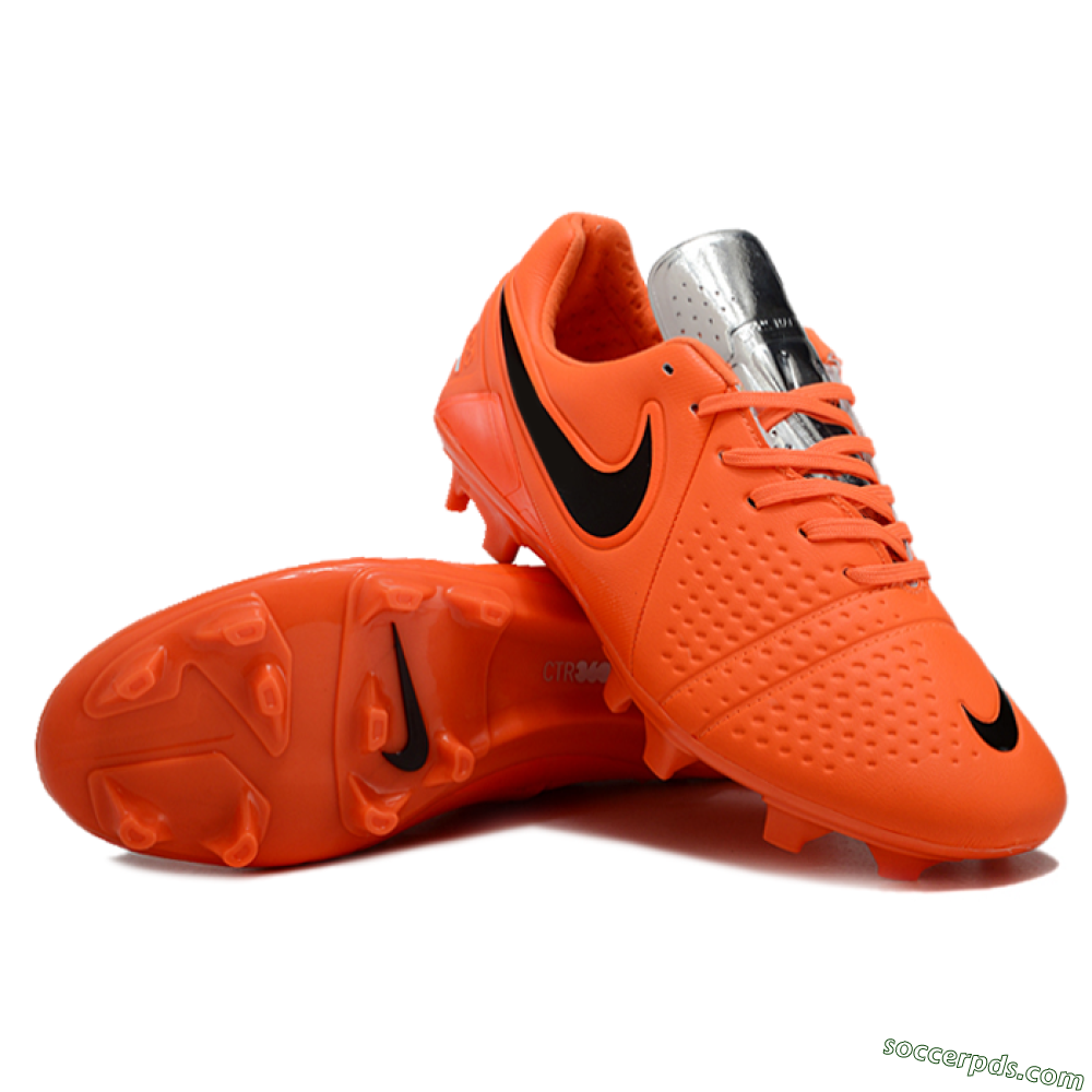 Nike CTR360 Maestri III FG Low-Tops Football Boots - Orange/Black 3