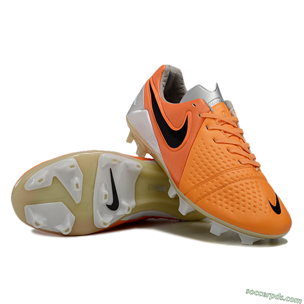 Nike CTR360 Maestri III FG Low-Tops Football Boots - Orange/Black 3