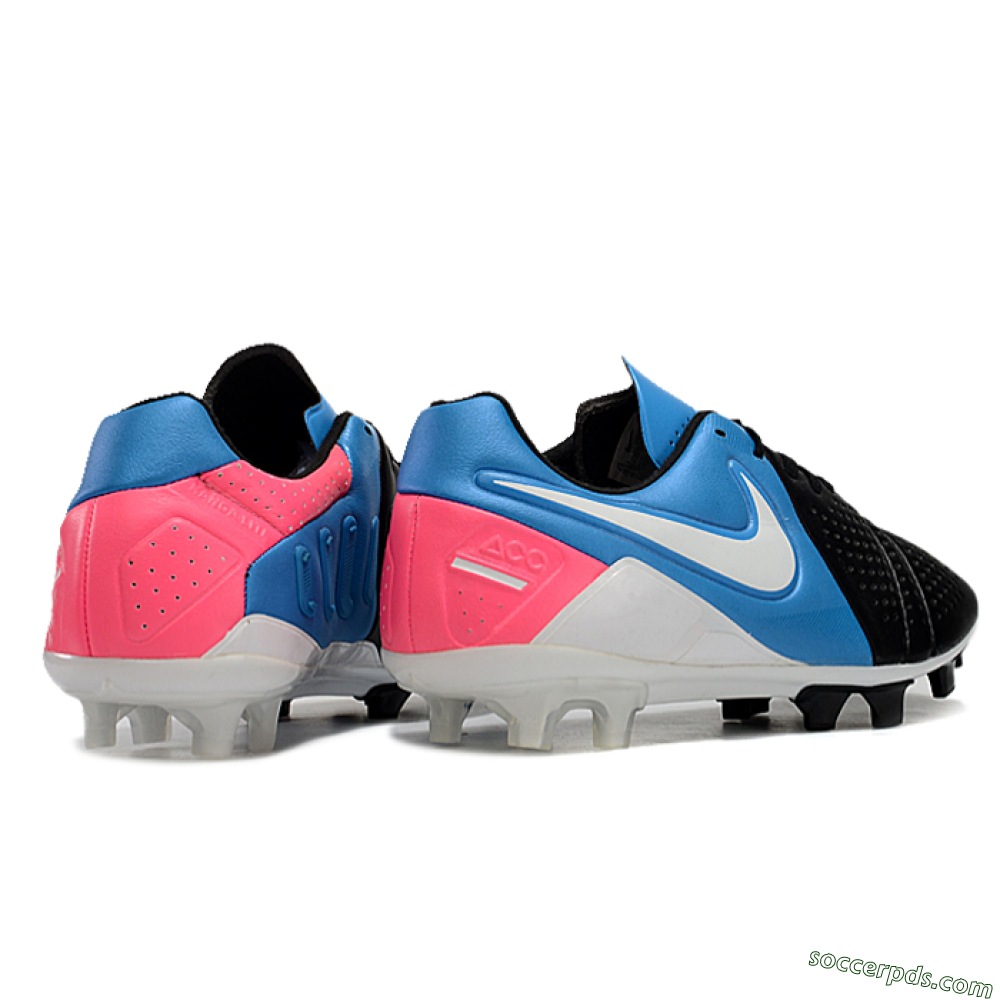 Nike CTR360 Maestri III FG Low-Tops Football Boots - Blue/Black/Pink 6