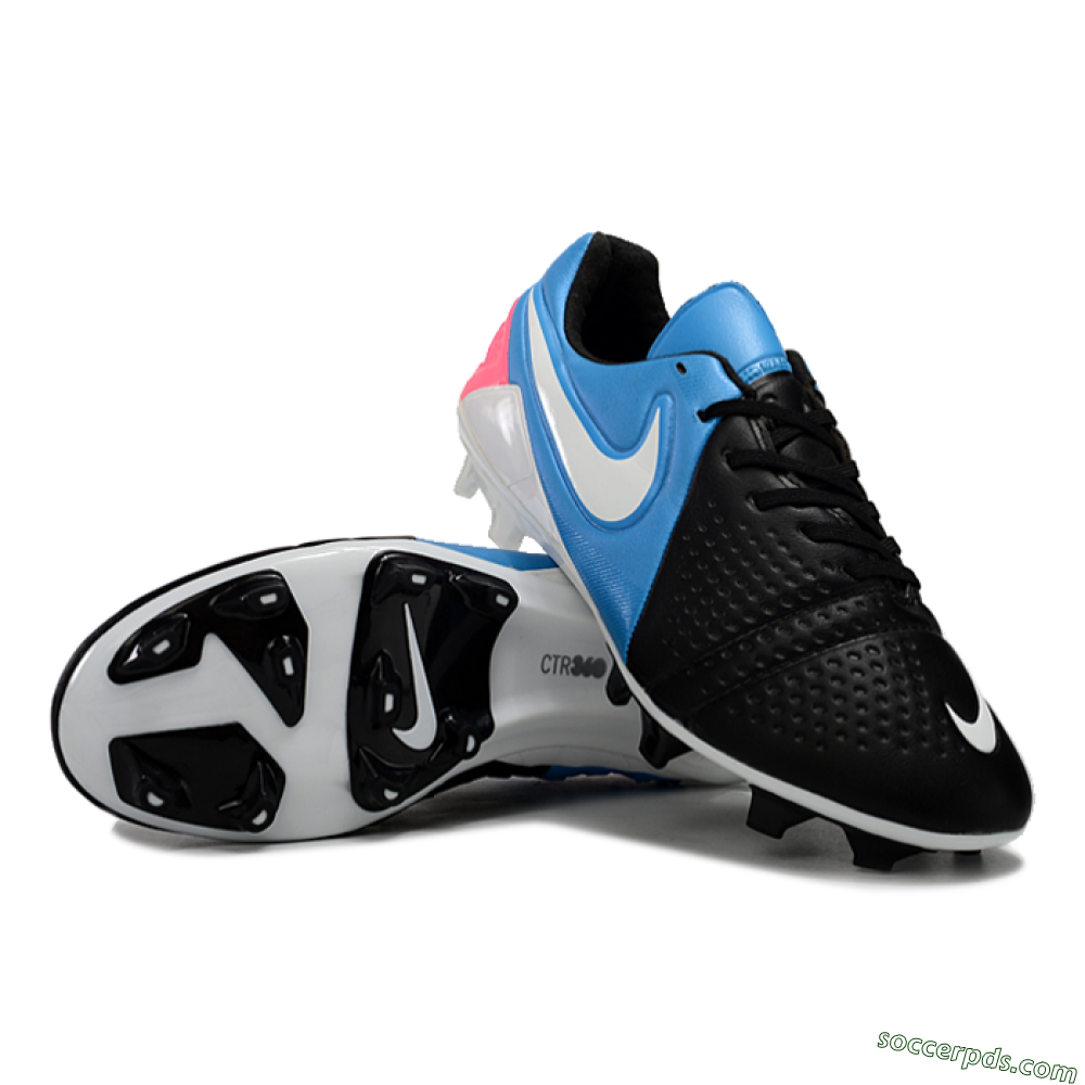 Nike CTR360 Maestri III FG Low-Tops Football Boots - Blue/Black/Pink 3