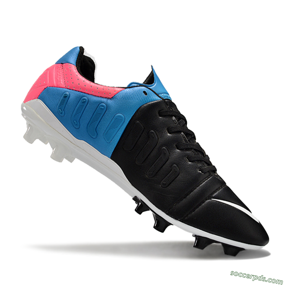 Nike CTR360 Maestri III FG Low-Tops Football Boots - Blue/Black/Pink 5