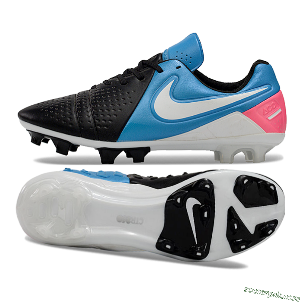 Nike CTR360 Maestri III FG Low-Tops Football Boots - Blue/Black/Pink 0