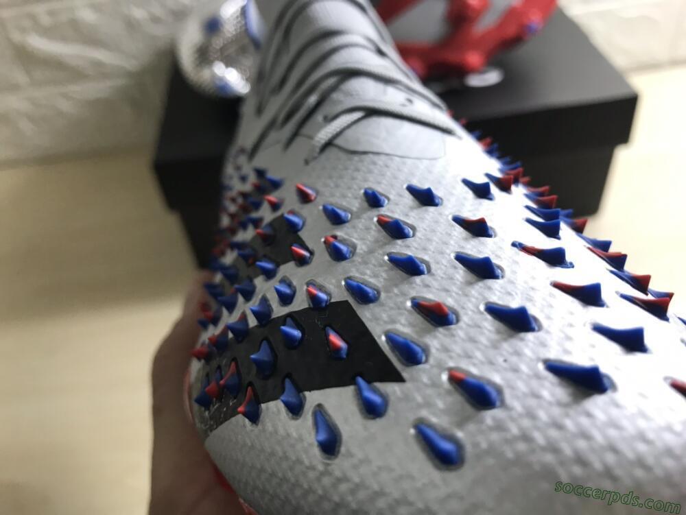 Adidas Predator Freak.1 FG High-Tops Football Boots - Sliver/Black/Red