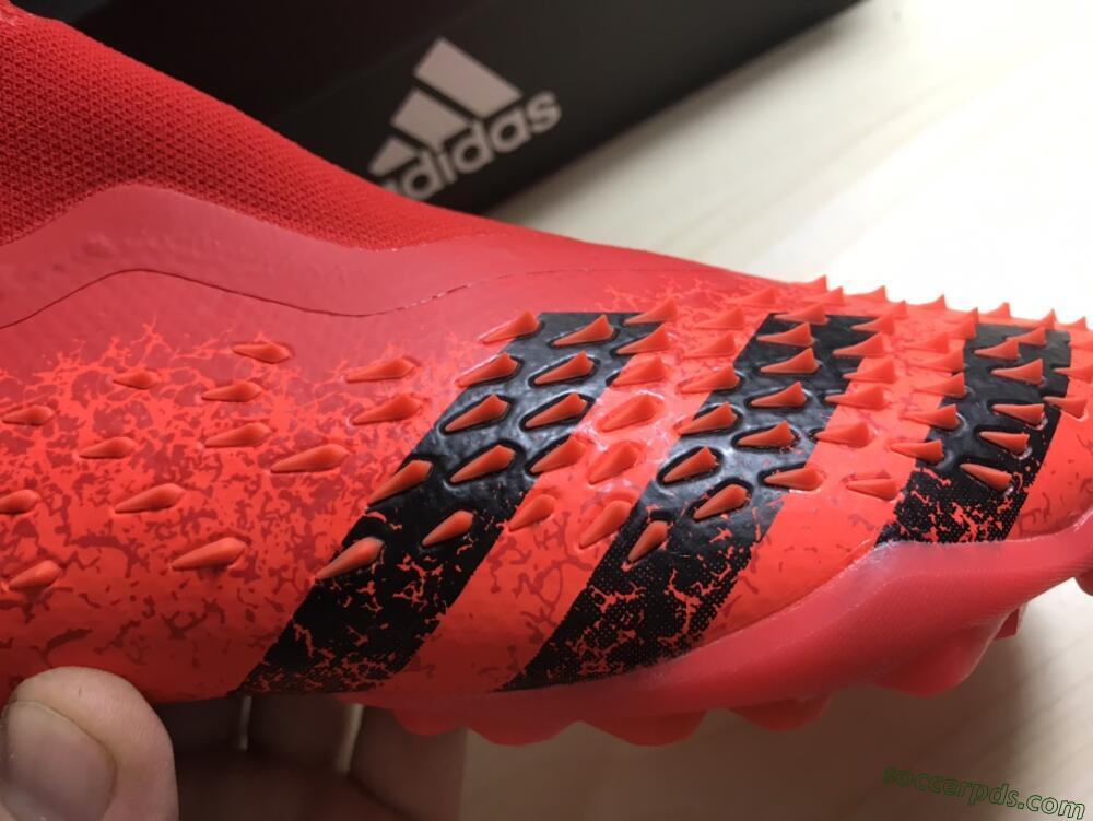 Adidas Predator Freak+ TF High-Tops Football Shoes - Orange/Black