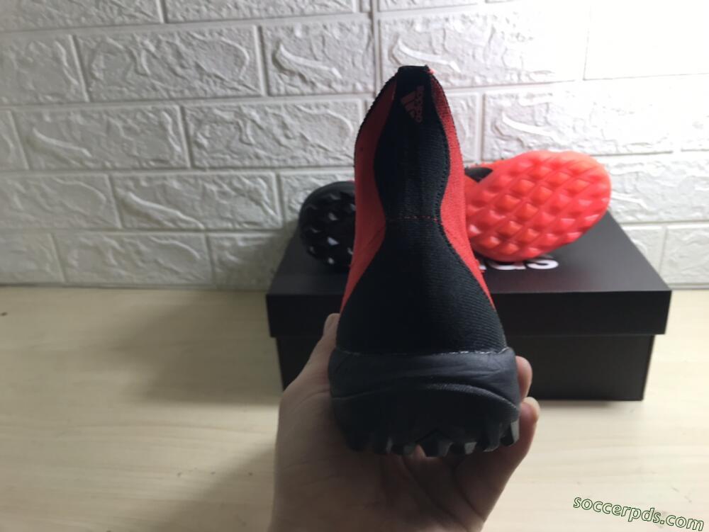 Adidas Predator Freak+ TF High-Tops Football Shoes - Orange/Black