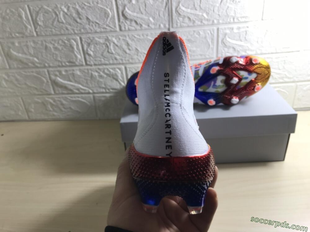 Adidas Predator Freak.1 FG High-Tops Football Boots - White/Rainbow
