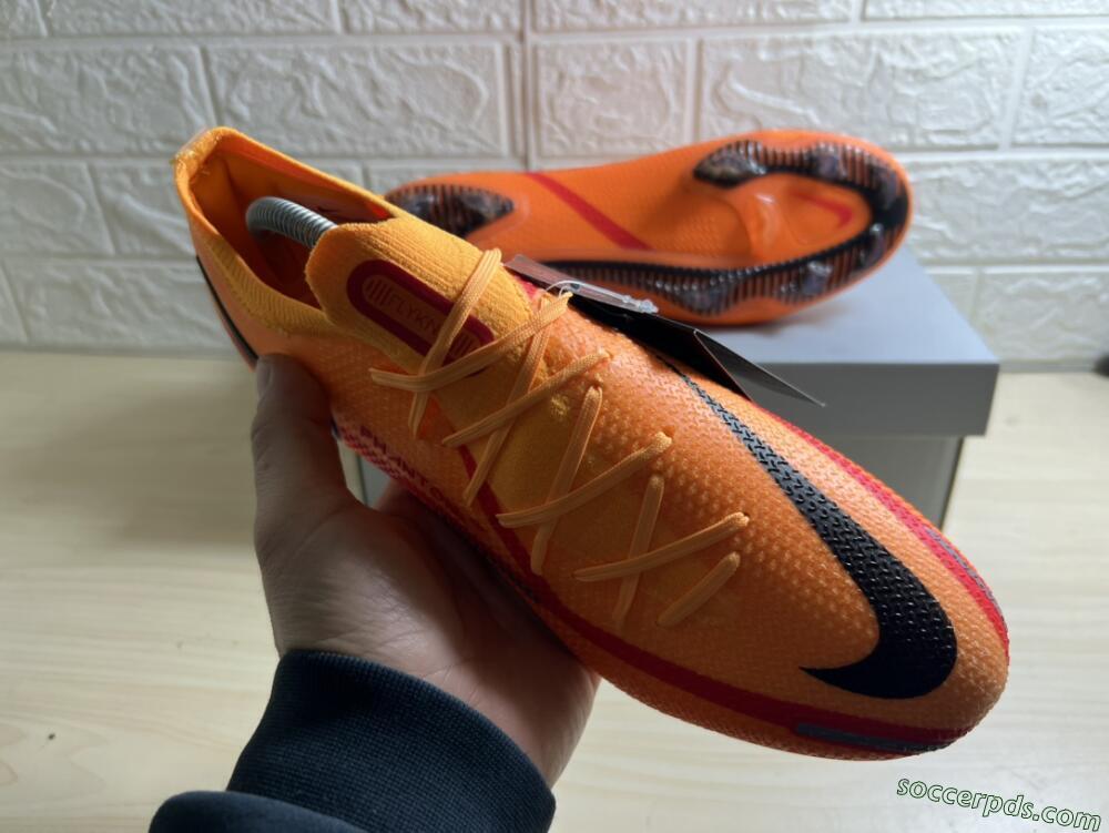 Nike Phantom GT 2 Elite FG Low-Tops Football Boots - Orange/Black