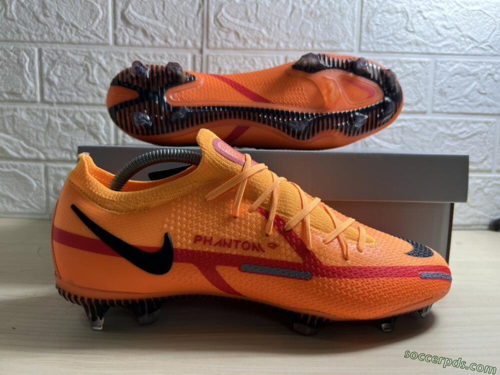 Nike Phantom GT 2 Elite FG Low-Tops Football Boots - Orange/Black