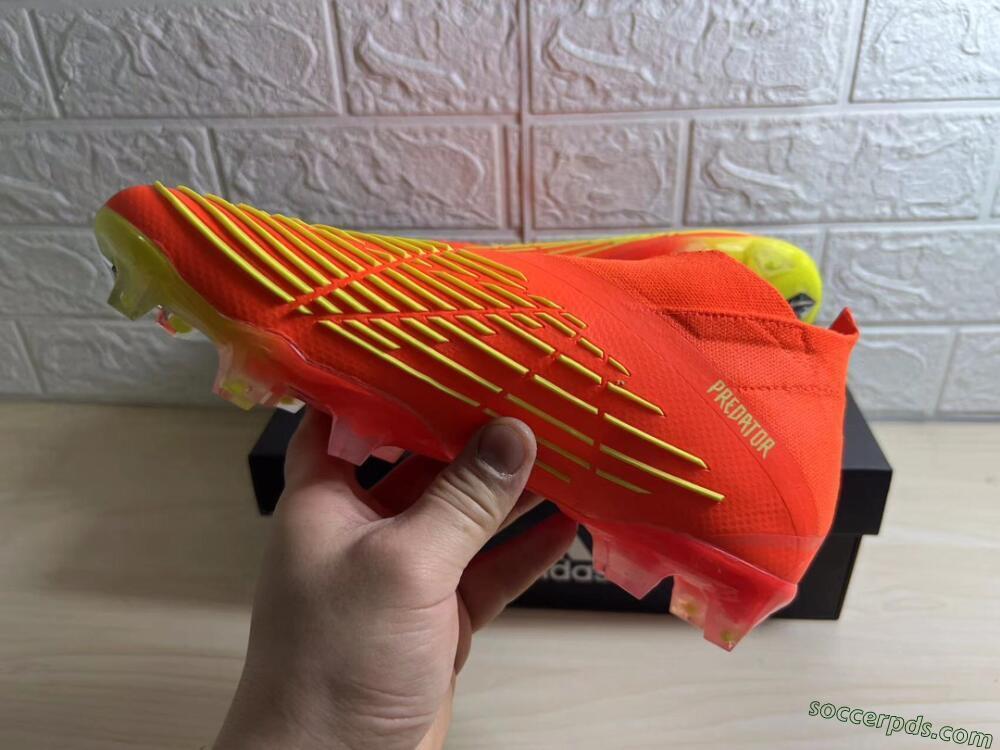 Adidas Predator Edge.1 Low FG Low-Tops Football Boots - Orange/Yellow