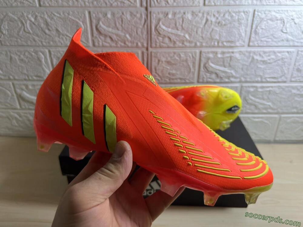 Adidas Predator Edge.1 Low FG Low-Tops Football Boots - Orange/Yellow