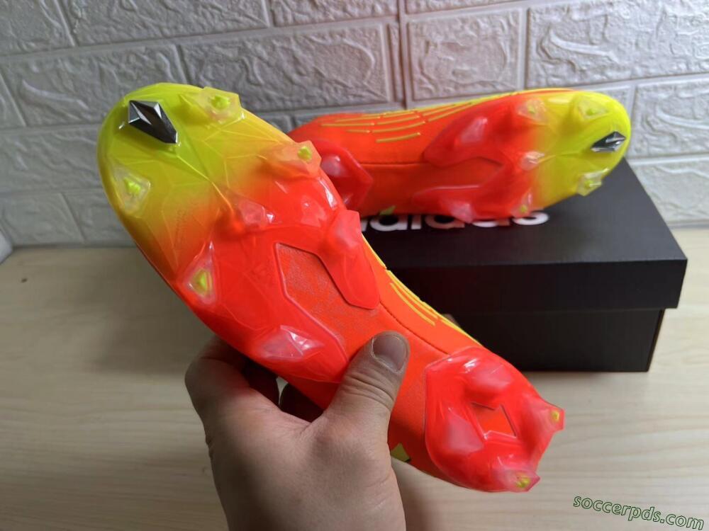 Adidas Predator Edge.1 Low FG Low-Tops Football Boots - Orange/Yellow