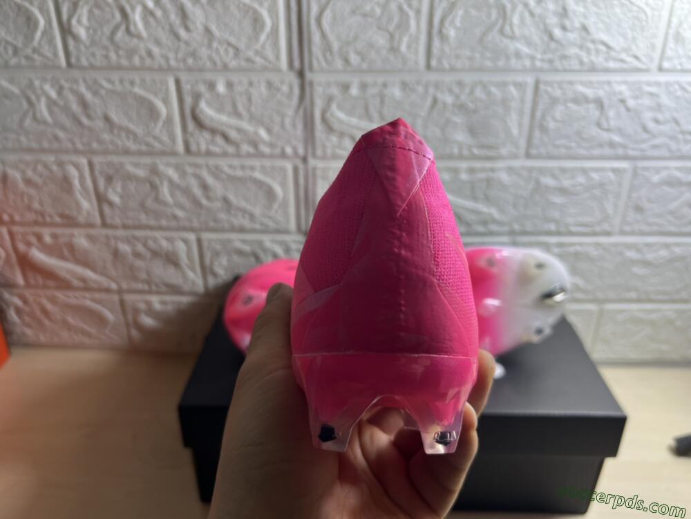 Adidas Predator Edge.1 FG High-Tops Football Boots - White/Pink