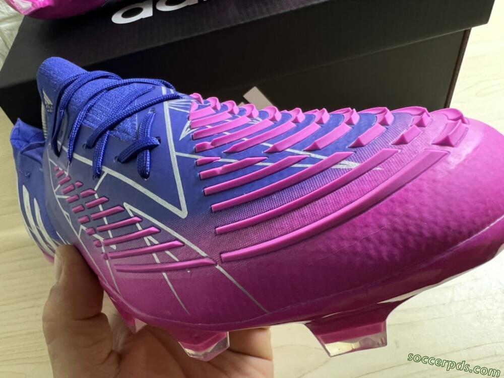 Adidas Predator Edge.1 Low FG Low-Tops Football Boots - Purple/Pink