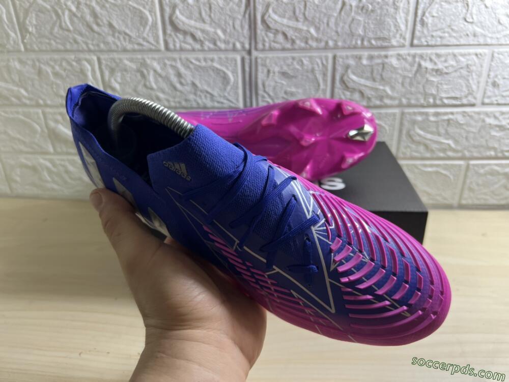 Adidas Predator Edge.1 Low FG Low-Tops Football Boots - Purple/Pink