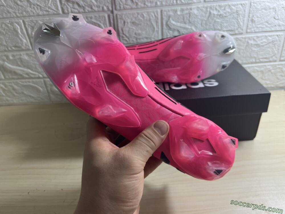 Adidas Predator Edge.1 Low FG Low-Tops Football Boots - White/Pink