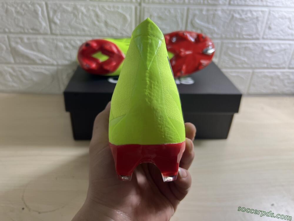 Adidas Predator Edge Geometric.1 FG High-Tops Football Boots - Green/Red