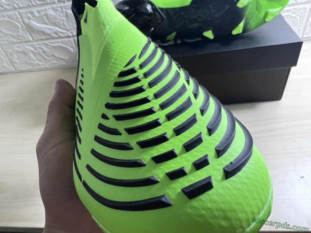Adidas Predator Edge Geometric+ FG High-Tops Football Boots - Green/Black