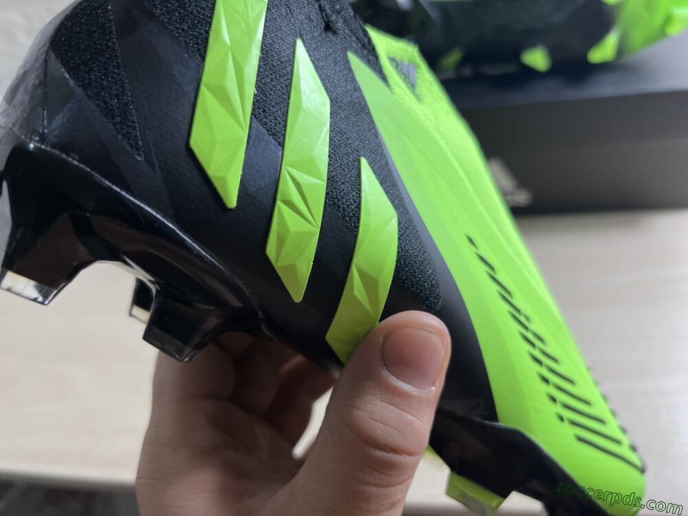 Adidas Predator Edge Geometric+ FG High-Tops Football Boots - Green/Black