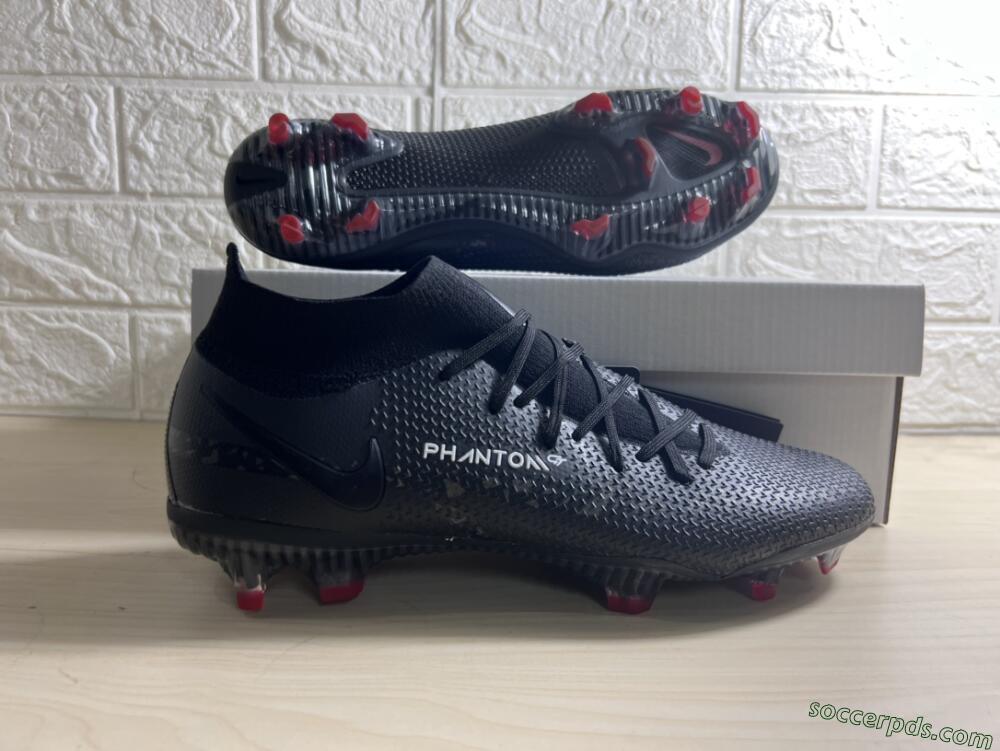 Nike Phantom GT 2 DF Elite FG High-Tops Football Boots - Black