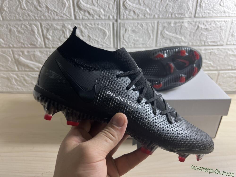 Nike Phantom GT 2 DF Elite FG High-Tops Football Boots - Black
